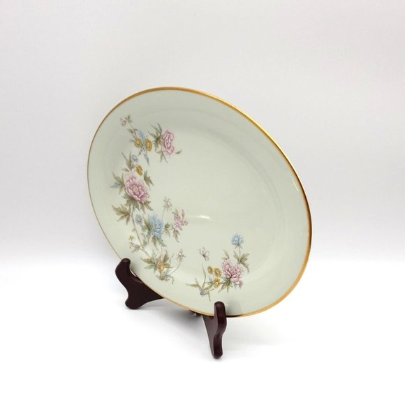 Noritake Troubadour Serving Dish Platter 12" x 8.5" Floral Replacement Dinner - Picture 4 of 8
